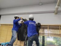 รูปภาพตัวอย่างติดตั้งเครื่องเติมอากาศ รุ่น FAV-SR