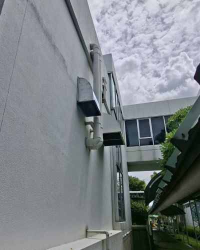 ติดตั้งเครื่องเติมอากาศอุตสาหกรรม FAV-CEILING-S335 แบบติดฝ้า